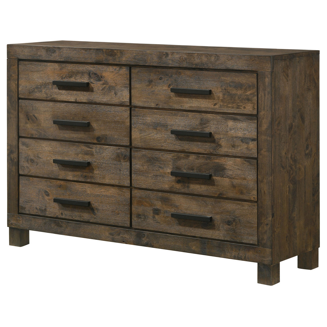 Gurmaan 57.5'' W 8 - Drawer Dresser Millwood Pines