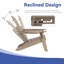 Ensemble de 4 chaises Adirondack réglables Hdpe-1664118203