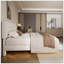 Lit flottant avec lumière Boucle, grand, blanc-1479341335