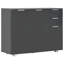 Sideboard High Gloss 107x35x80.5 cm-177708992