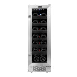Whynter 12'' width 20 Bottle Single Zone Built-In Wine Refrigerator
