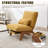 Accent Chair with Adjustable Footrest ,Lounge Chair with Adjustable Backrest,Reading Chair For Reading Room,Living Room,Apartment, Office-193420600