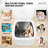 23l Luxury Bucket Towel Warmer, Large Capacity, Led Display, Adjustable Timer, Flip-top Lid, Child Safe, Auto Shut-off