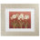«Danhui Nai White Amaryllis on Red Matted», art encadré