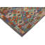 Tapis rouille / gris en laine noué à la main 8 pi 4 po x 9 pi 9 po Cedorah Southwestern