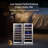 Yeego 30-in W 61 -bottles Triple Zone Wine Cooler Built-in/freestanding