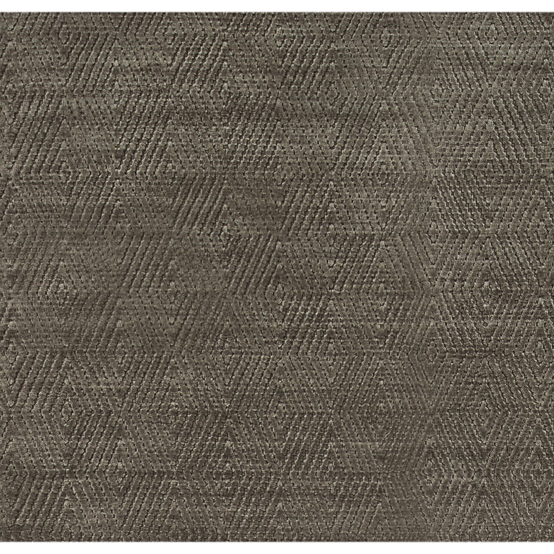 Tapis gris foncé noué à la main de haute qualité, Rectangle de 10 pi x 14 pi
