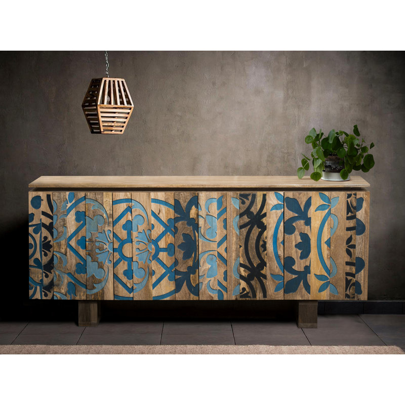 Elsene 177cm Solid Wood Sideboard