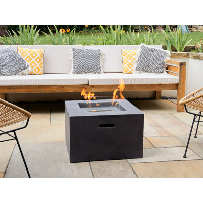 Square Bio-Ethanol Smokeless Fire Pit