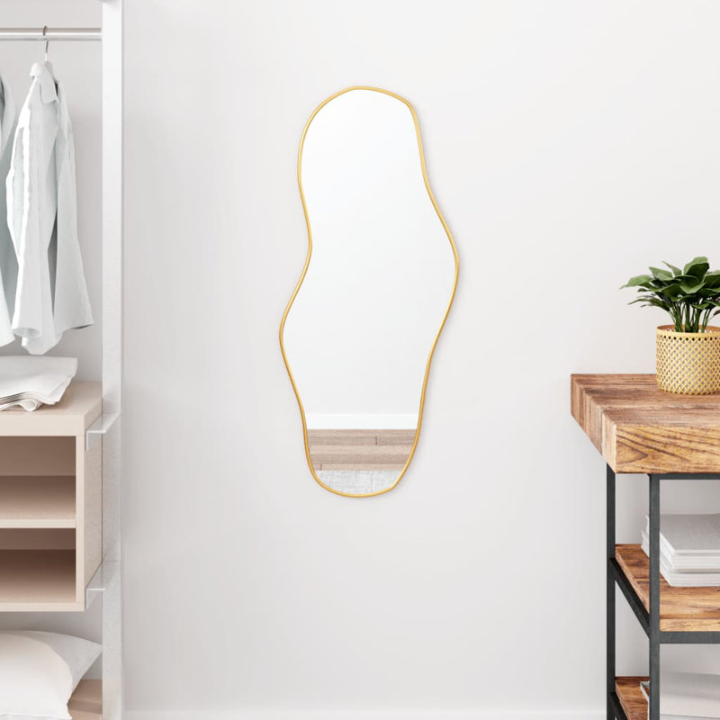 Ondrasek Wall Mirror, 35cm x 80cm, Gold