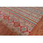 Tapis oriental en laine rayé Kazak