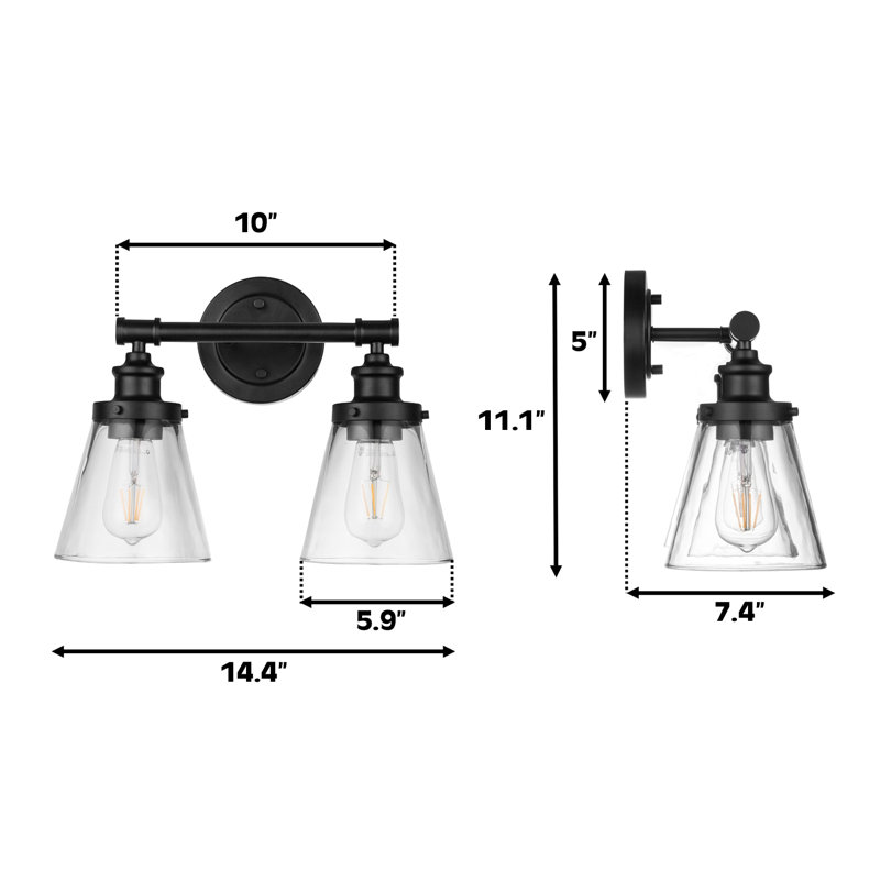 Louvenia 2 - Light Vanity Light