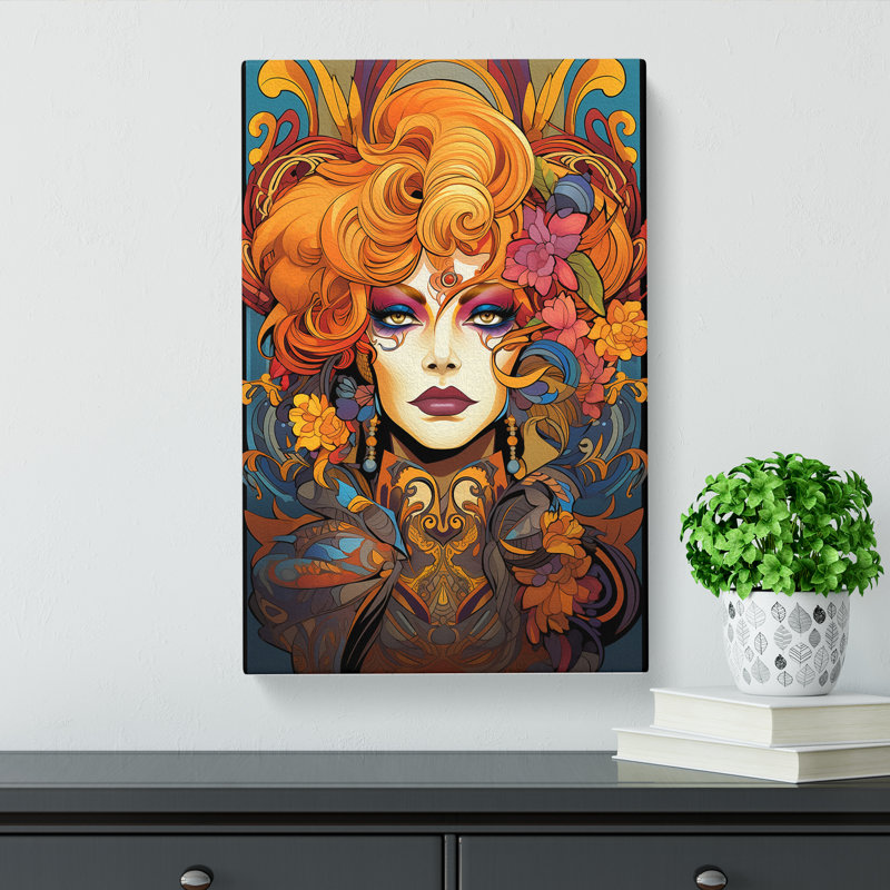 Drag Queen Nouveau - Print, 60cm H x 40cm W x 3cm D