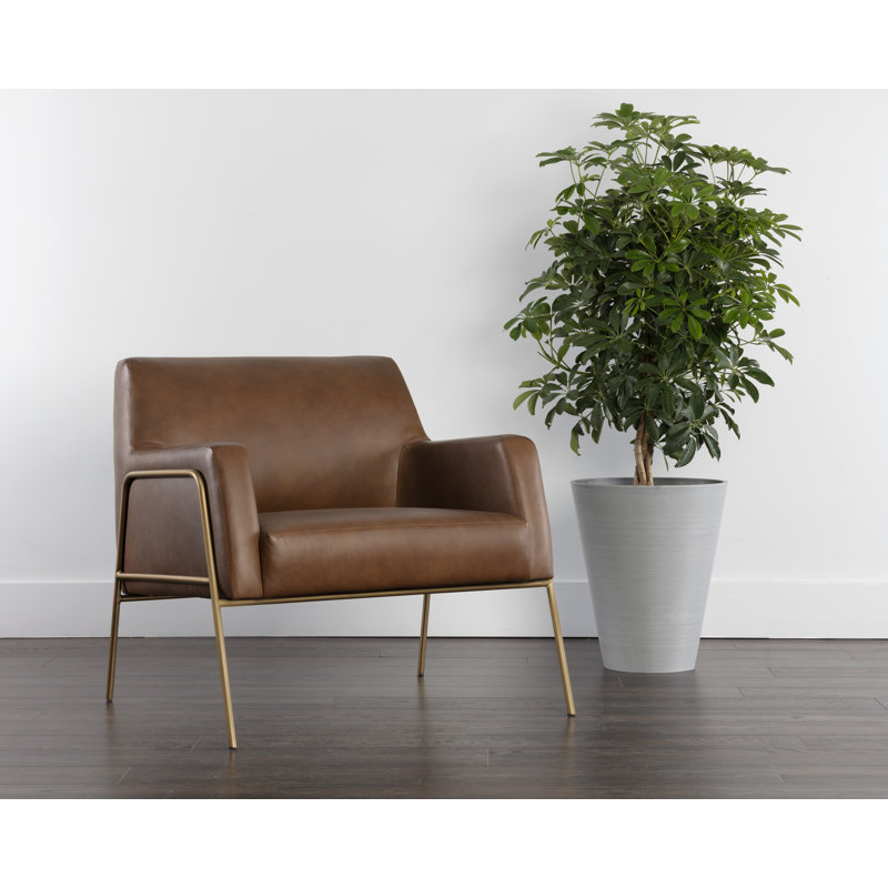 Leather Lounge Chair