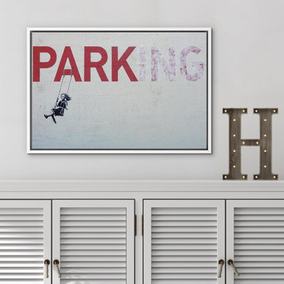 «Banksy Little Girl On Swing Dessous»