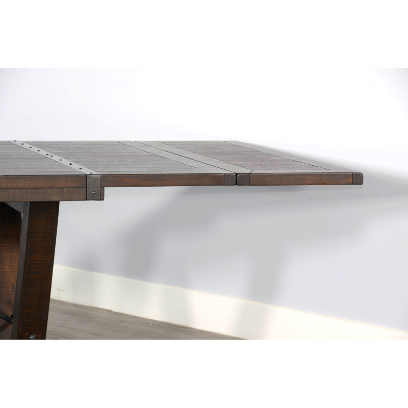  Ensemble de salle à manger à rallonge pliante Yellowstone, 11 pièces: table, 10 chaises