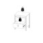 Cynsere 43.6cm W Manufactured Wood Bedside Table-1347782194
