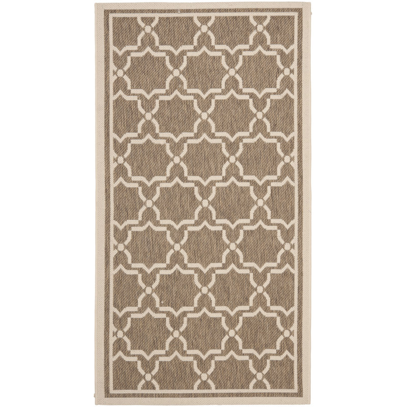 Dirks Performance Geometric Indoor/Outdoor Area Rug, Rectangle 2' x 3'7"
