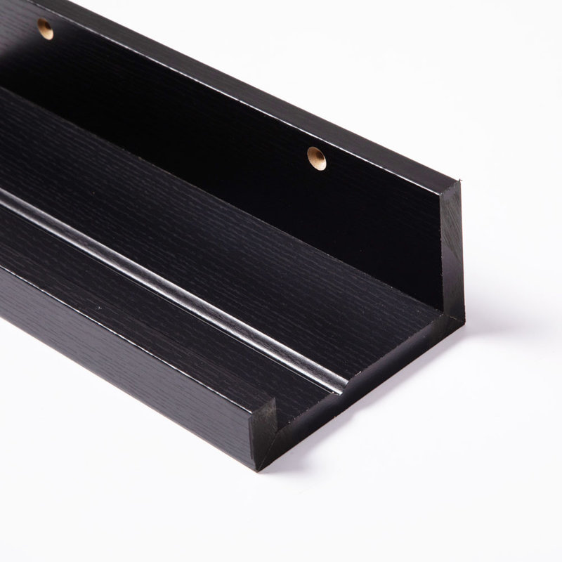 2 pièces Juneve, H 2,8 po x l 12 po x P 4,7 po, Noir