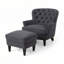 CHAISE CLUB + OTTOMAN