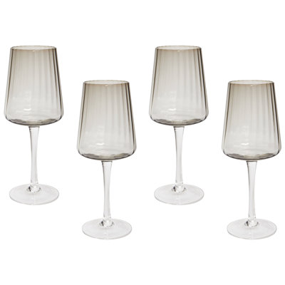 Dectrick 360ml Handmade White Wine Glass Set