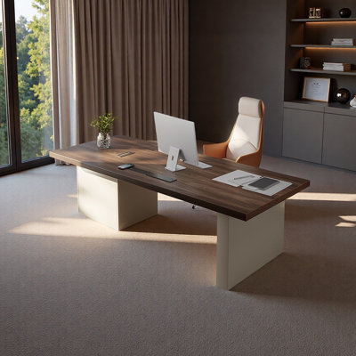 Premium Walnut Desktop Desk