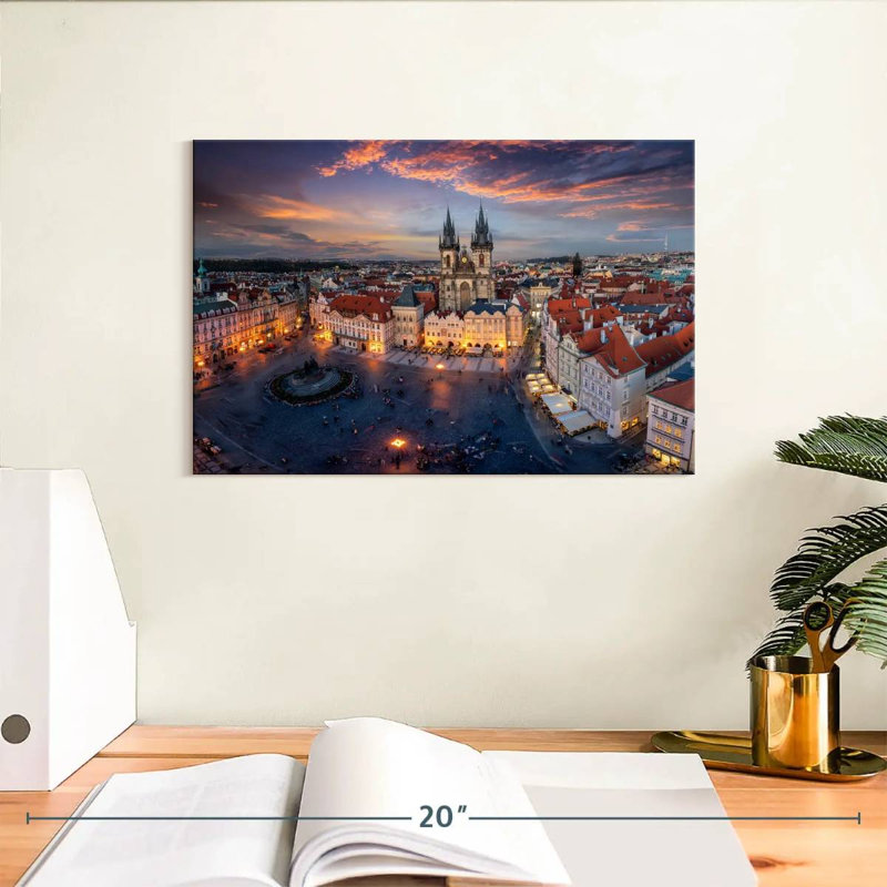 Hannes Prague City Square, H 8 po x l 12 po