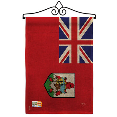 Double Sided 18.5'' H x 13'' W Burlap Garden Flag