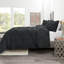 Ensemble de housse de couette plissÃ©e en tissu doublement brossÃ©-1223356677-1223342539