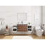 54 Inch Wall Mounted Bathroom Vanity with Resin Countertop Sink, and 2-Storage Shelves Combination, 2-Soft Closing Doors