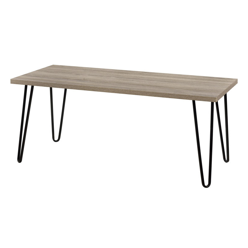 Four Leg Coffee Table, Rustic Oak