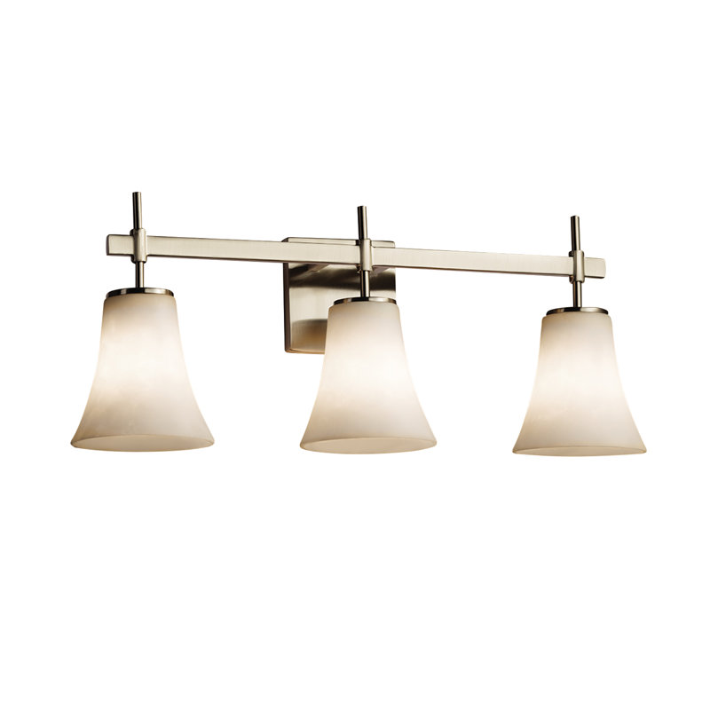 Éclairage pour meuble-lavabo 3 lumières Arkham, Noir mat