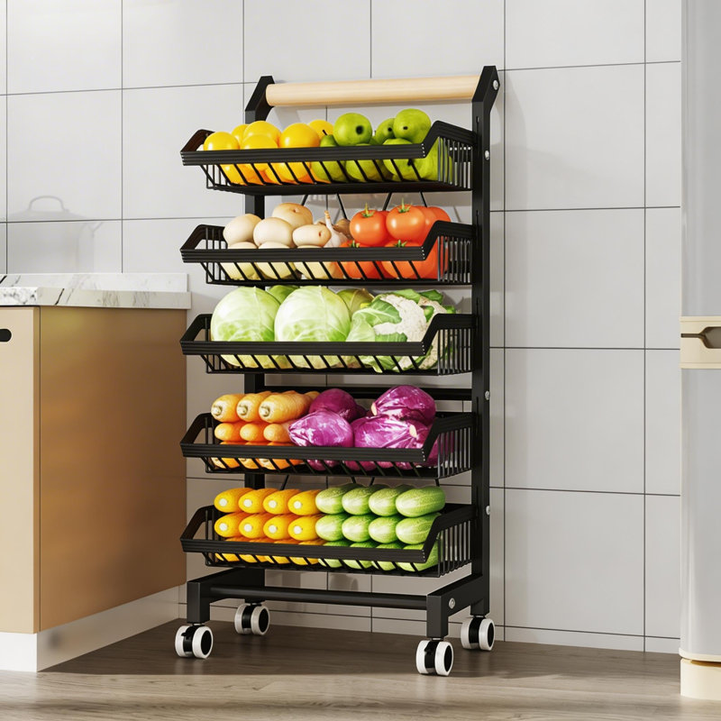 Metal Storage Rack, 105cm H x 42cm W x 32cm D