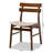 Katreina 17.7'' H Upholstered Walnut Side Chair-259666874