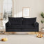 Ensemble de salon rembourré 3 pièces avec rangement, fauteuil simple et canapé 2 places-635642595