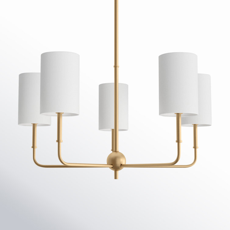Lustre à intensité variable 5 lumières Rowley