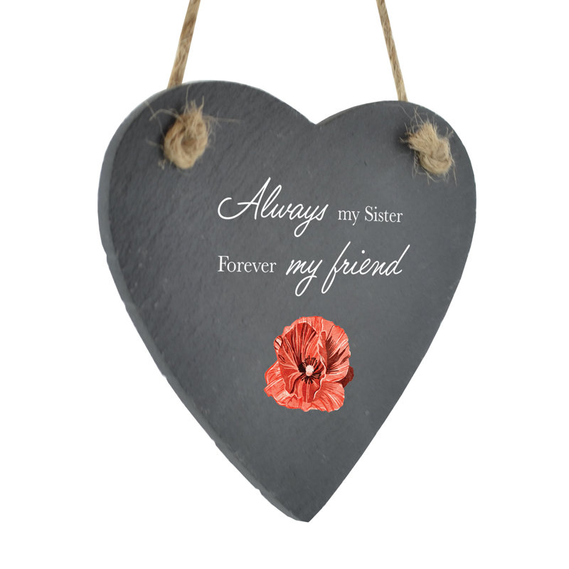Stone Plants & Flowers Garden Sign