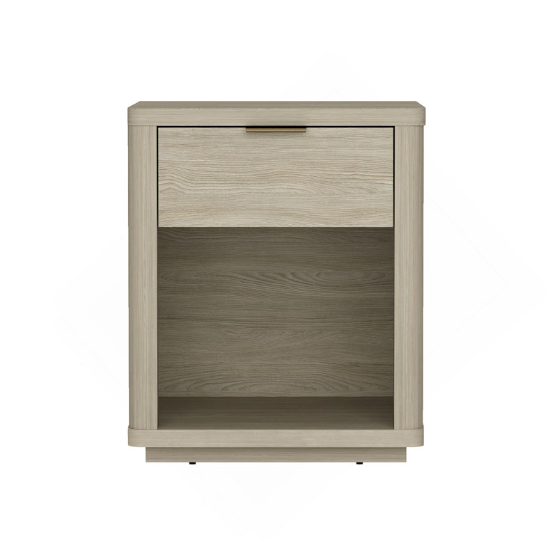 20" Nightstand in Natural (1-Drawer), Natural