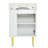 Leschen 21.6'' Single Bathroom Vanity with Ceramic Top