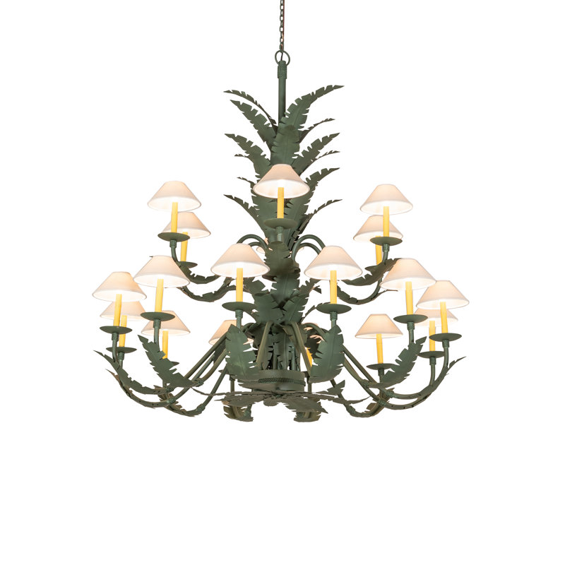 60" Wide Tiki Chandelier