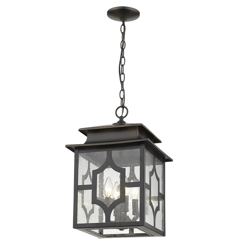 Lanterne suspendue d’extérieur 4 lumières Brackin