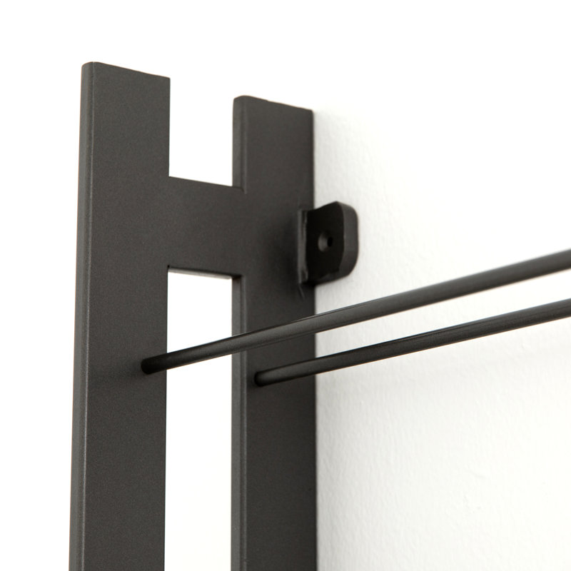 Galloway Wine Bottle Rack in Gunmetal