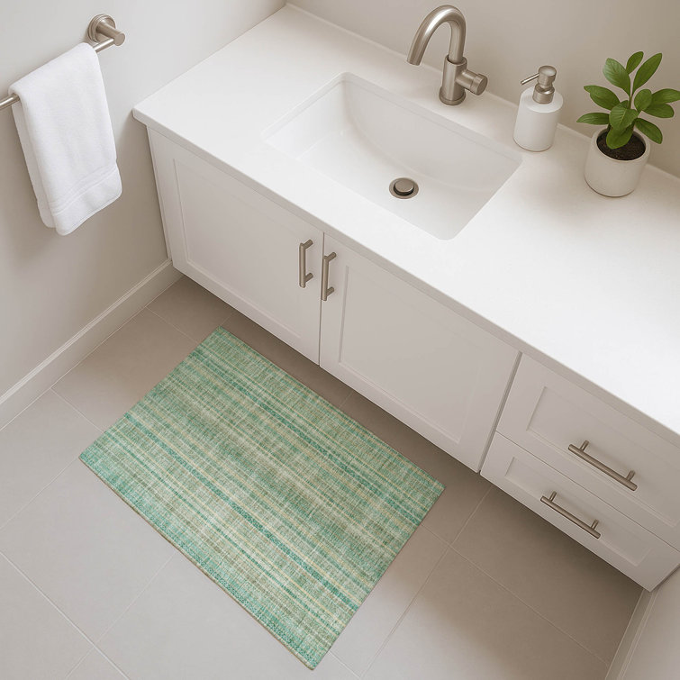 Premium Machine Washable Filiberto AMF1655 Stripes Rug