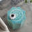 Stool with Capiz Design