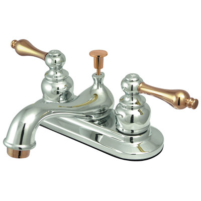 Elizabeth Centerset Bathroom Faucet with Drain Assembly