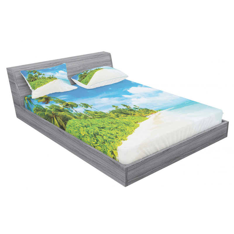 Microfiber Sheet Set, Full Sheet Set with Fitted Sheet