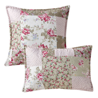 Orndorff Patchwork Rectangular Cushion Cover