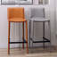 Chaise d'appoint orange à dossier solide (ensemble de 2)-182399083-182399094