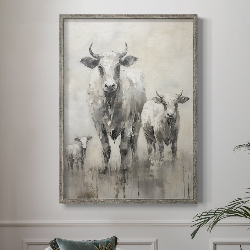 ANIMALS Series CCXCVII Framed Print - Solid Wood