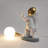 Astronaut Table Lamp With LED Light